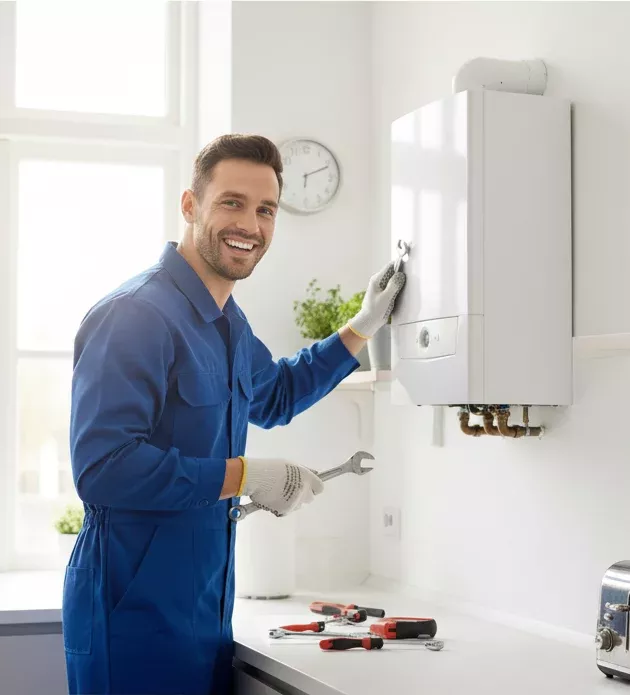 Imagen representativa de la reparación de calderas de gas, ofreciendo asistencia profesional y rápida para hogares y negocios en Asturias.