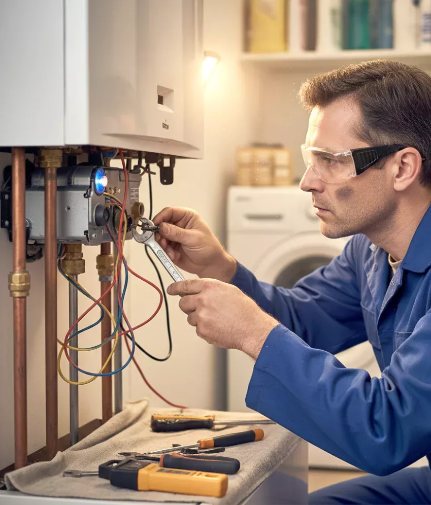 Imagen representativa del servicio técnico oficial de calderas, ofreciendo reparación y mantenimiento profesional en Asturias.
